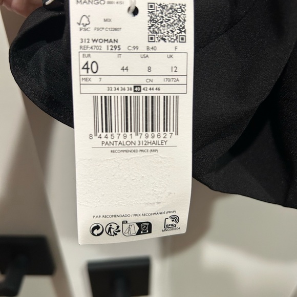 NWT Mango Wide Leg Pant - Picture 4 of 5